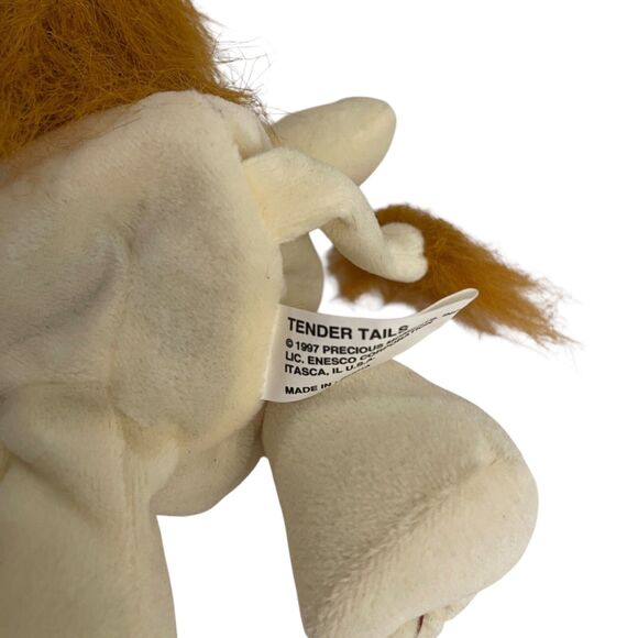 Precious Moments Tender Tails Lion Plush Stuffed Animal Toy 7" NWT - Picture 4 of 10
